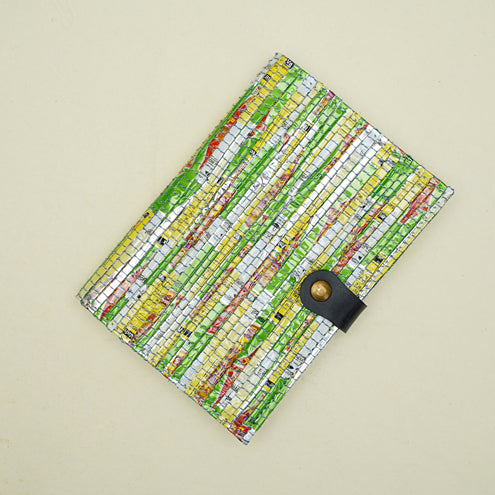 Upcycled Diary with Reusable cover and Magnetic Flap