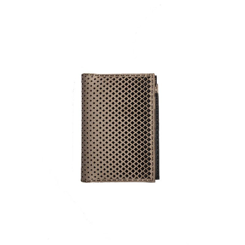 Diamond Pattern Wallet – Handcrafted with Sustainable Materials