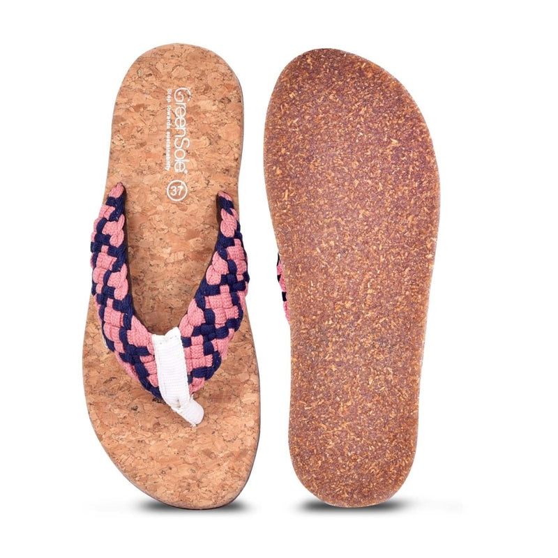 Alfa Blush Women's Slippers | Verified Sustainable Womens Flip Flops on Brown Living™