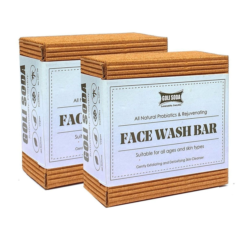 All Natural Probiotics & Rejuvenating Face Wash Bar (Pack of 1) | Verified Sustainable Face Wash on Brown Living™