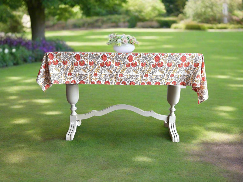 Autumn Charm Table Cloth / Cover | Verified Sustainable Table Linens on Brown Living™