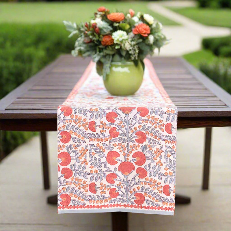 Autumn Charm Table Runner 14x71 Inches | Verified Sustainable Table Linens on Brown Living™