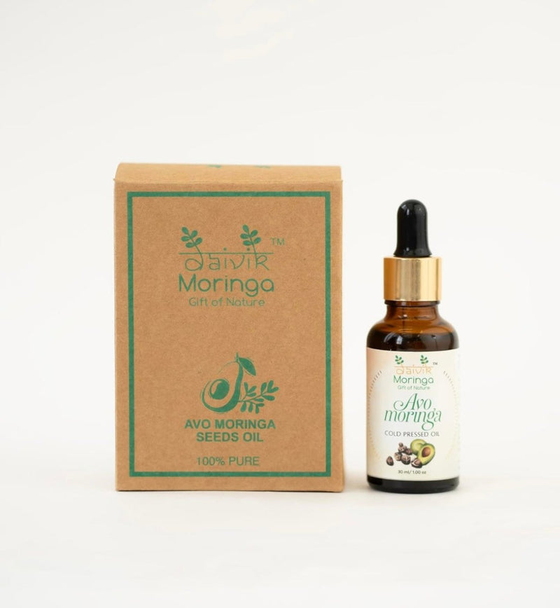 AvoMoringa Oil - 30 ml | Verified Sustainable Face Oil on Brown Living™