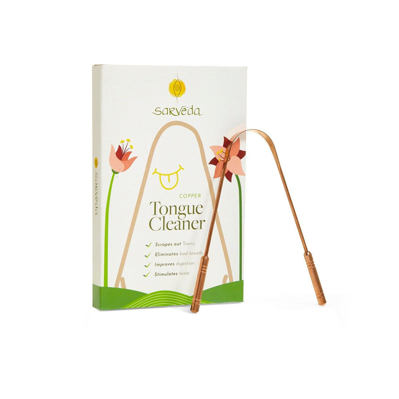 Ayurvedic Copper Tongue Cleaner - Pack of 1 | Verified Sustainable Tongue Cleaner on Brown Living™