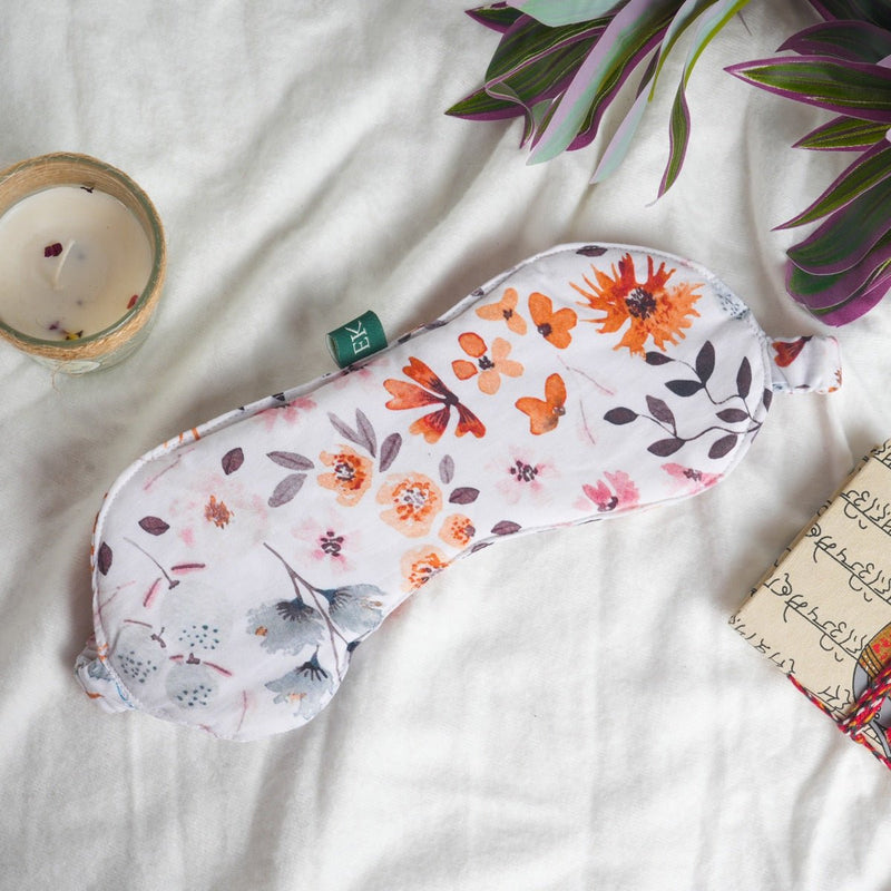 Bamboo Printed Eye mask | Verified Sustainable Eye Mask on Brown Living™