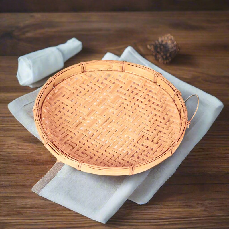 Bamboo Strainer - Small | Bamboo Streamer Cooking Accessory | Verified Sustainable Kitchen Tools on Brown Living™