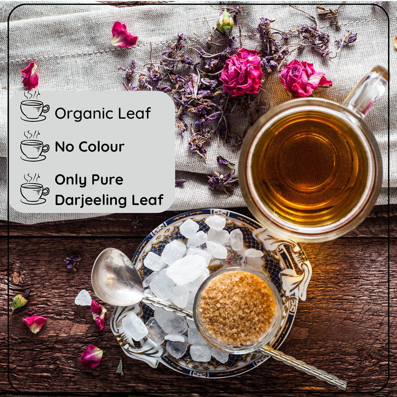 Beautea Green Rose- Organic Darjeeling Leaves and Rose Petals | Verified Sustainable Tea on Brown Living™