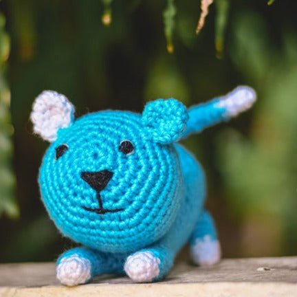 Bubbles Cat Handcrafted Crochet Soft Toy | Verified Sustainable Soft Toy on Brown Living™