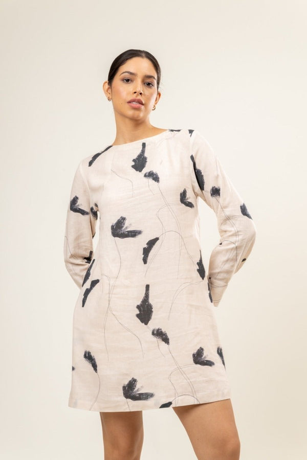 Carrie Printed Dress | Verified Sustainable Womens Dress on Brown Living™