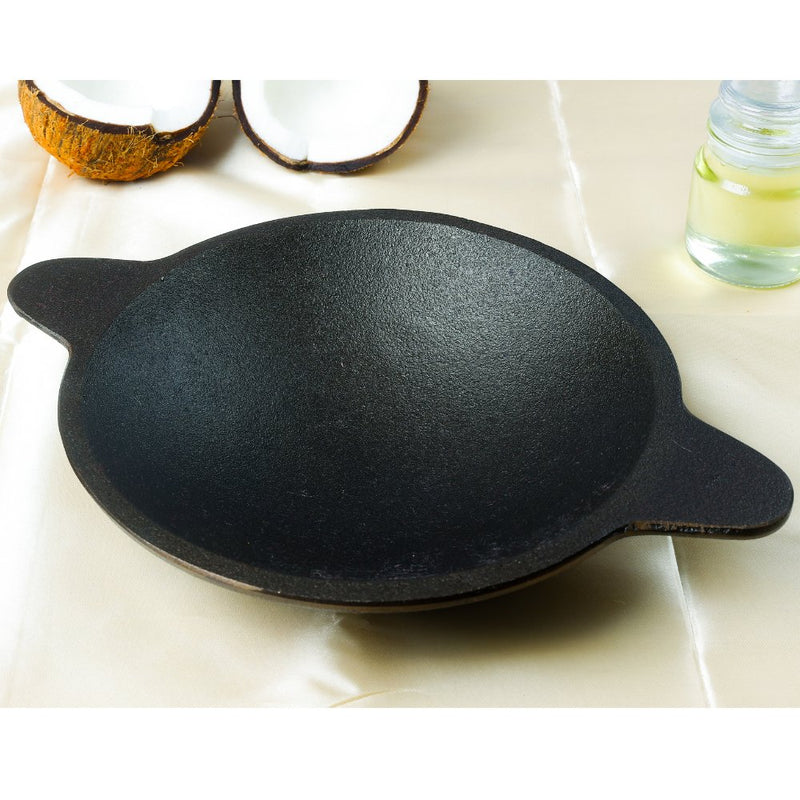 Castrong Handmade Cast Iron Appam Pan | Verified Sustainable Cookware on Brown Living™