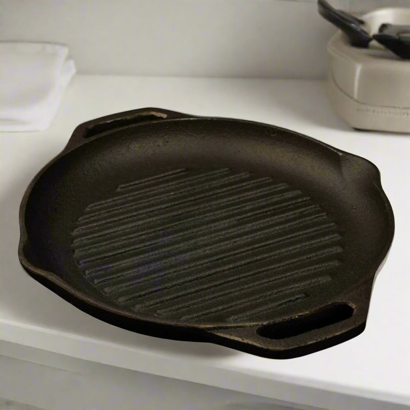 Castrong Handmade Cast Iron Grill Pan | Verified Sustainable Cookware on Brown Living™