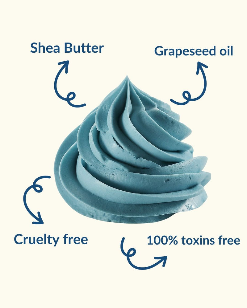 Chill Vibes Blue Whipped Cream Soap and Body Wash | Verified Sustainable Body Soap on Brown Living™