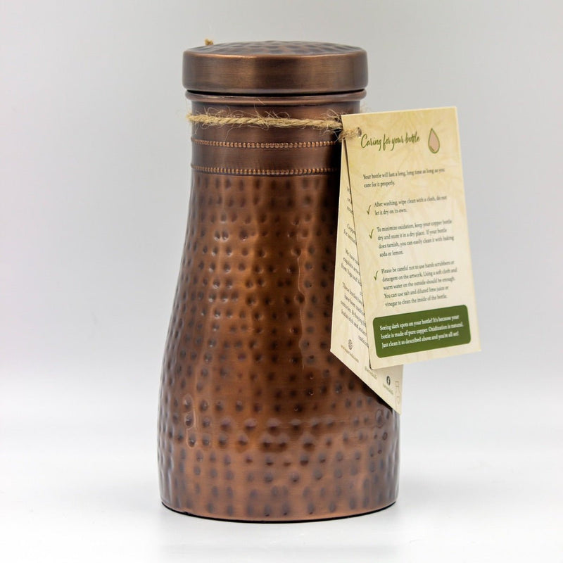 Copper Bedroom Jar | Verified Sustainable Bottles & Sippers on Brown Living™