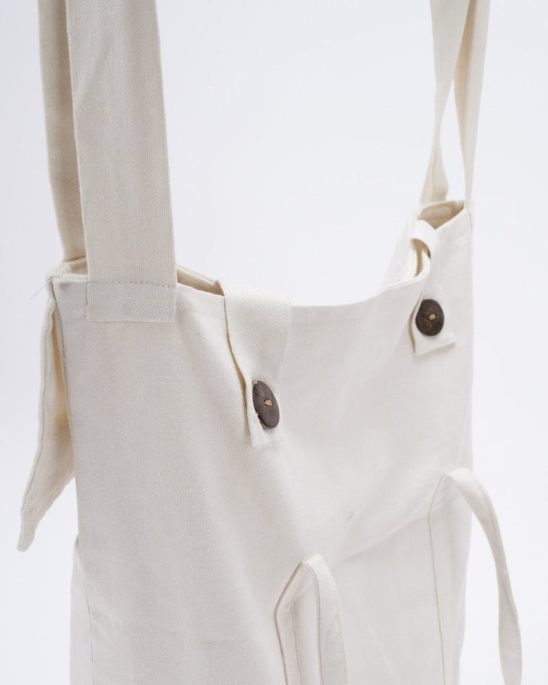 Copy of Off - White Hemp Yoga Bag | Verified Sustainable Gift Bags on Brown Living™