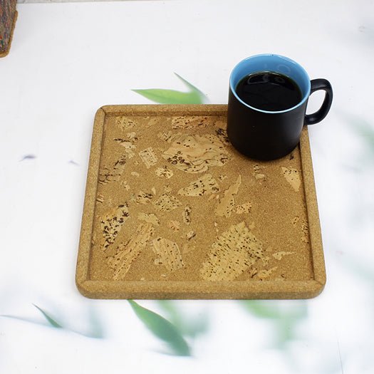 Cork Serving Tray (Square) | Verified Sustainable Trays & Platters on Brown Living™