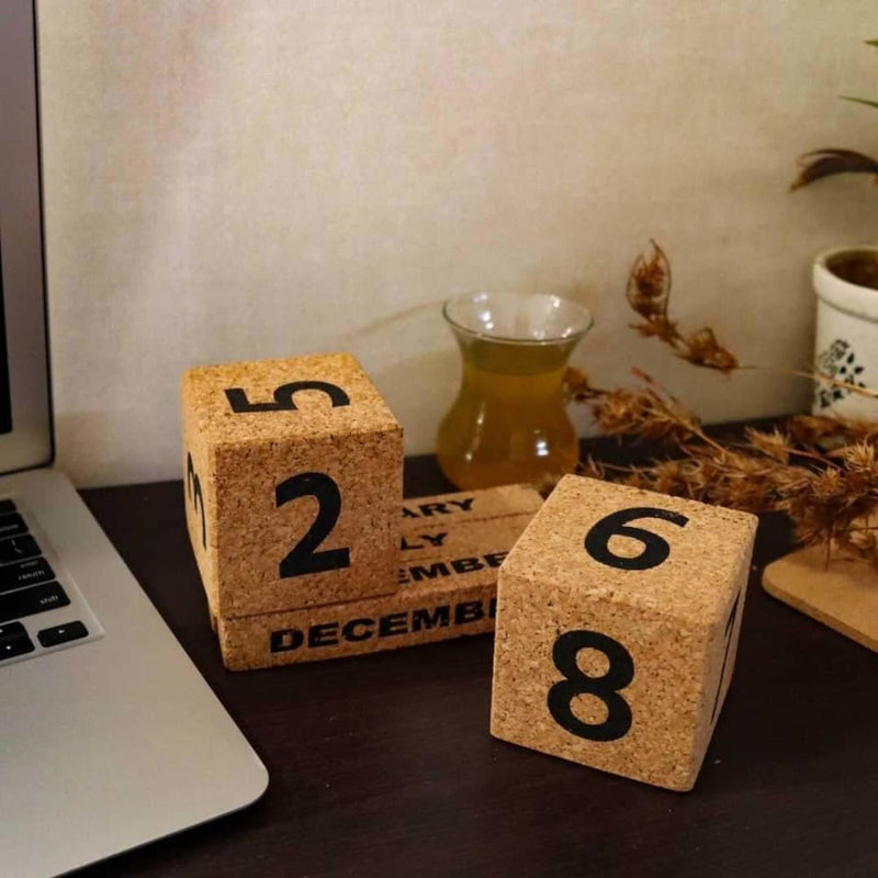 Cute Cork Calendar | Verified Sustainable Desk Accessories on Brown Living™