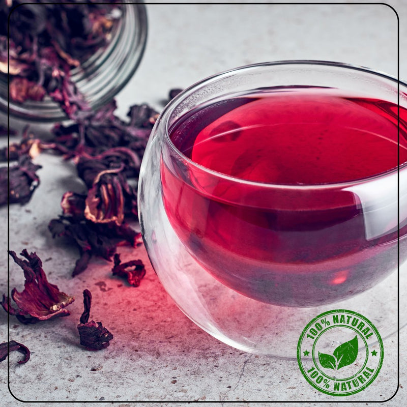 Detox Thai Hibiscus Roselle Tisane- Refreshing Drink with Vitamin C | Verified Sustainable Tea on Brown Living™