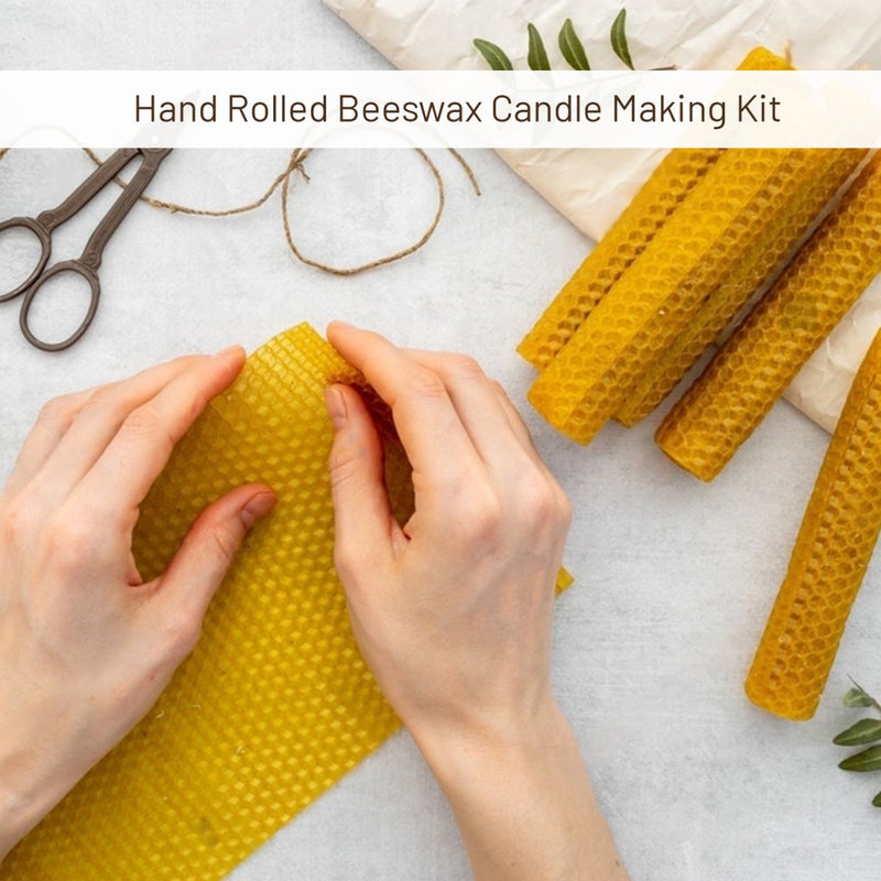 DIY Kit, Beeswax Hand Rolled Candle | Verified Sustainable Candles & Fragrances on Brown Living™