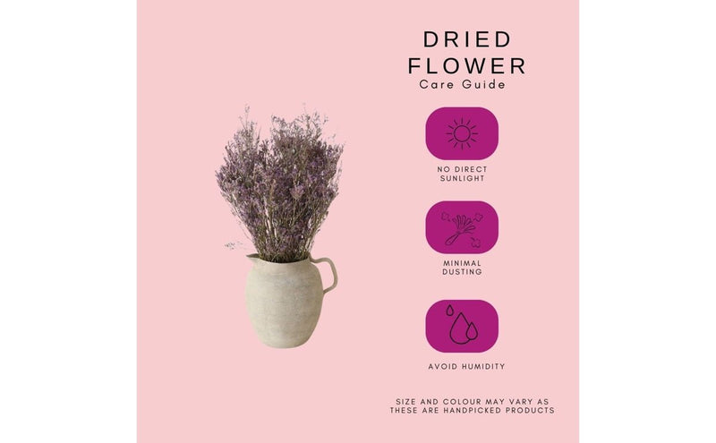 Dried Limonium Purple | Verified Sustainable Decor & Artefacts on Brown Living™