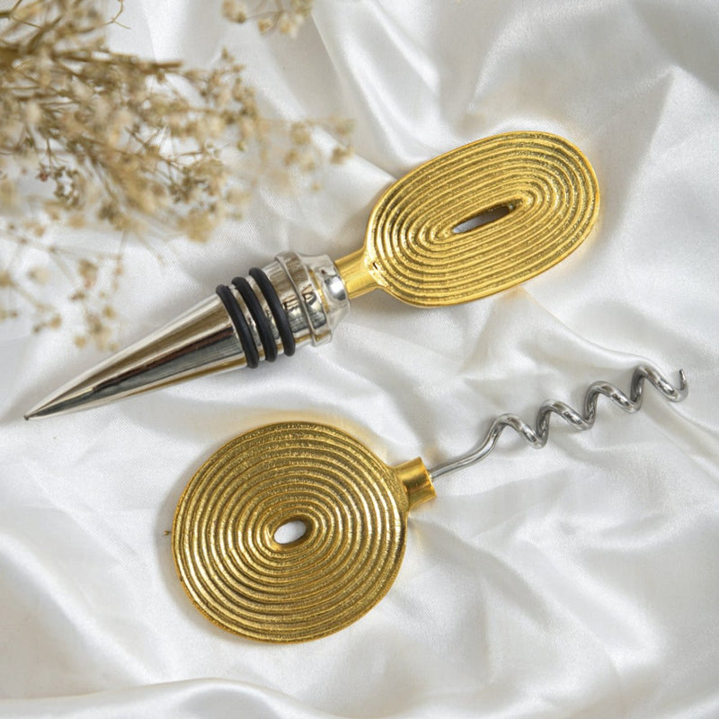 Ekaantrik Stainless Steel Wine Stopper | Verified Sustainable Kitchen Tools on Brown Living™