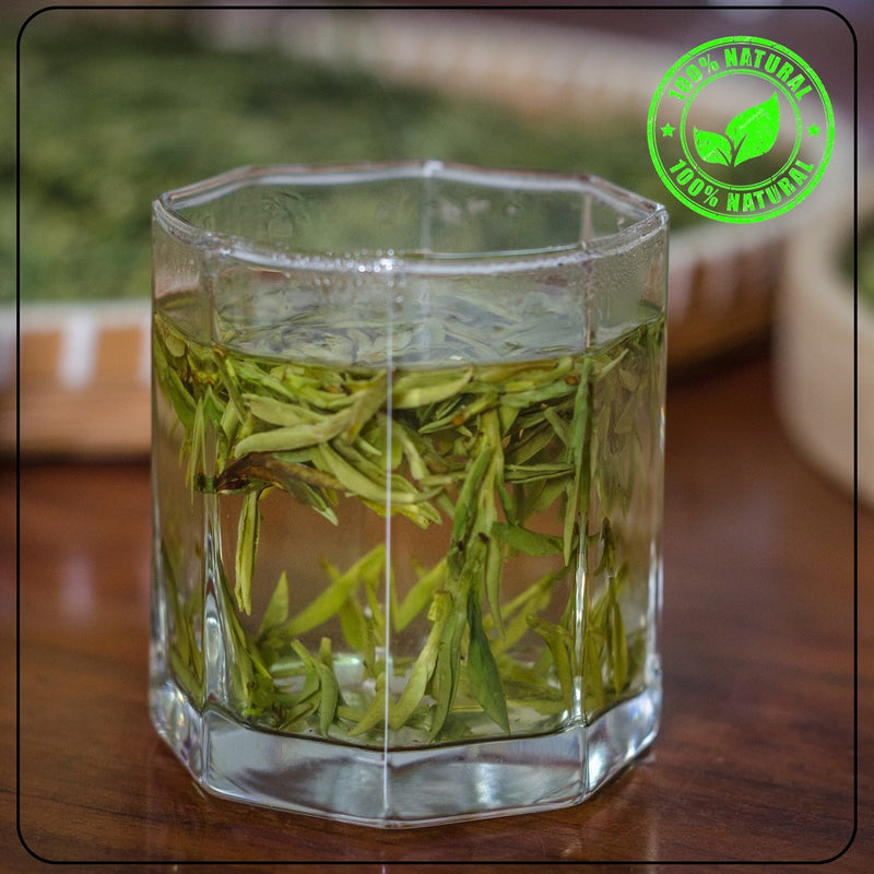 Energy China Longjing Leaf - A Pan-Roasted Green Tea for Energy and Health | Verified Sustainable Tea on Brown Living™