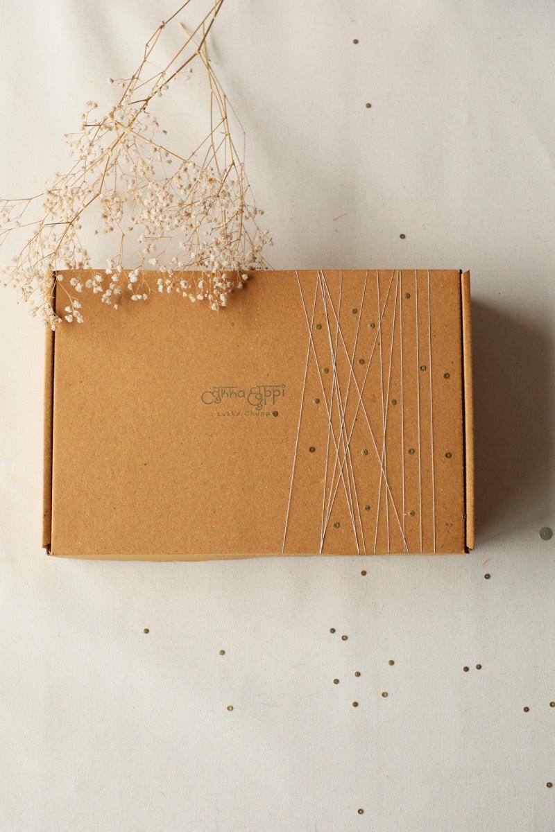 Gift For Her - Grey Hues Mini Clutch Gift Box | Verified Sustainable Gift Giving on Brown Living™