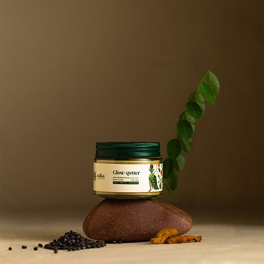 Glow - getter | Handmade Anti - Pigmentation Body Scrub (150gms) | Verified Sustainable Body Scrub on Brown Living™