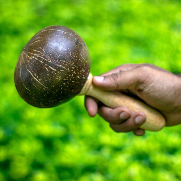 Handcrafted Coconut Maracas | Verified Sustainable Musical Instruments on Brown Living™