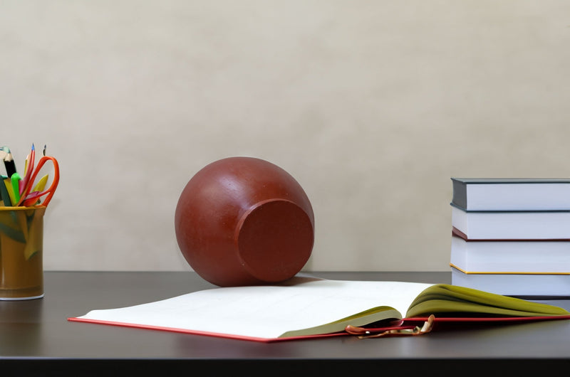 Handmade And Handpainted Terracotta Piggy Bank / Gullak | Verified Sustainable Piggy Banks & Money Jars on Brown Living™