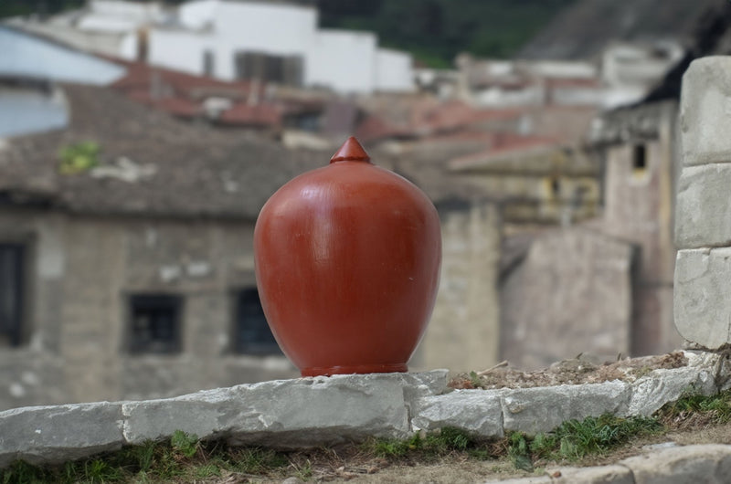 Handmade And Handpainted Terracotta Piggy Bank / Gullak | Verified Sustainable Piggy Banks & Money Jars on Brown Living™