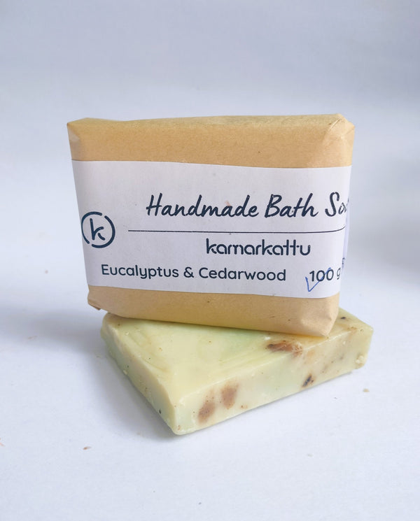 Handmade Bath Soap Combo | Eucalyptus & Cedarwood, Orange, Rose & Sandalwood | Verified Sustainable Body Soap on Brown Living™