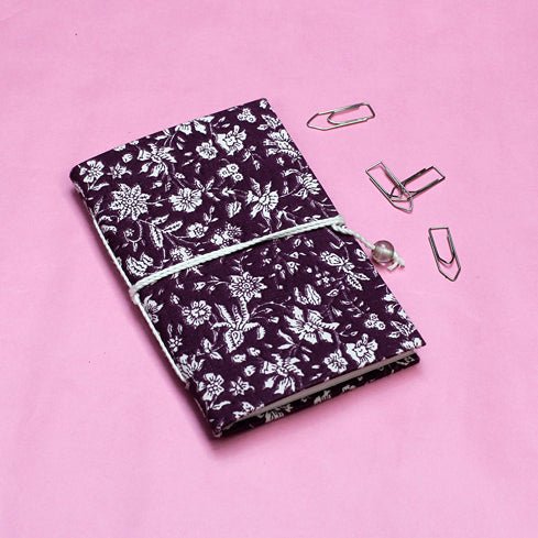 Handmade Lavender Blossom Diary | Verified Sustainable Notebooks & Notepads on Brown Living™