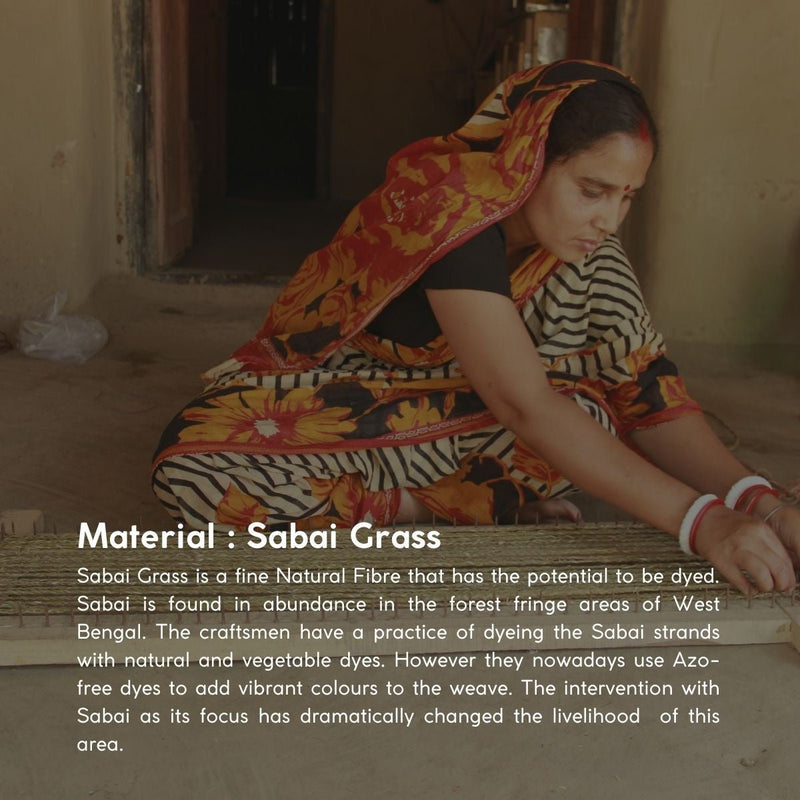 Handmade Sabai Grass Jewellery Box - Black | Verified Sustainable Baskets & Boxes on Brown Living™