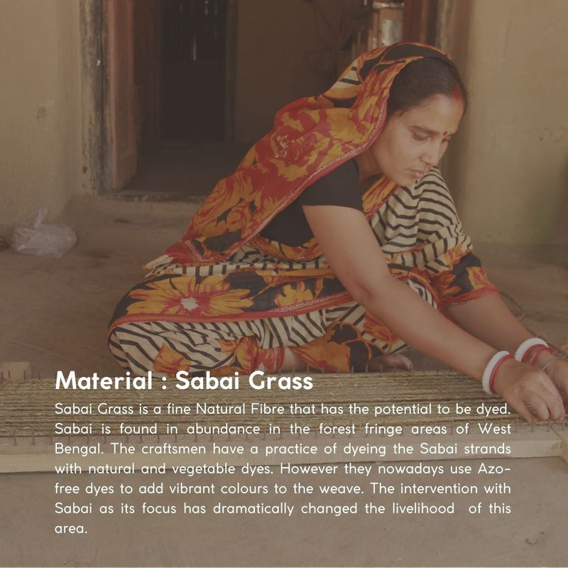 Handmade Sabai Grass Jewellery Box - Green | Verified Sustainable Baskets & Boxes on Brown Living™