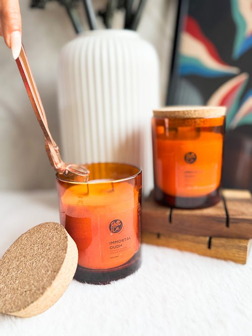 Immortal Oudh Soy Candle - Pack of 1 | Verified Sustainable Candles & Fragrances on Brown Living™