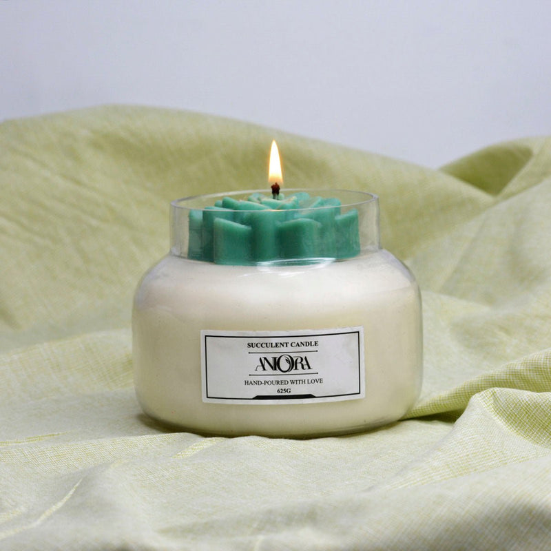 Jasmine Succulent Soy Soy Wax Candle | Verified Sustainable Candles & Fragrances on Brown Living™