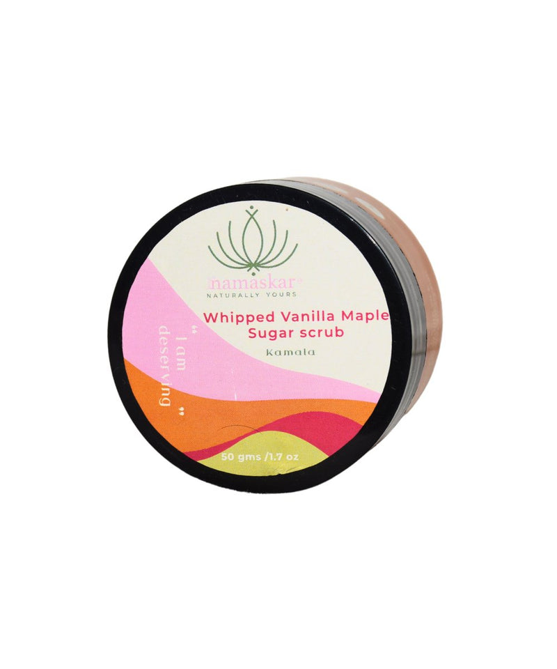 Kamala | Whipped Vanilla Maple Sugar Scrub - 50gms | Verified Sustainable Body Scrub on Brown Living™