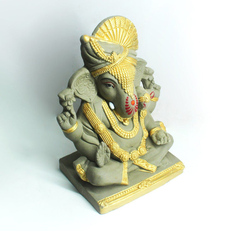 Maharaja Ganesh | Eco - friendly Ganesha | Verified Sustainable Religious Items on Brown Living™