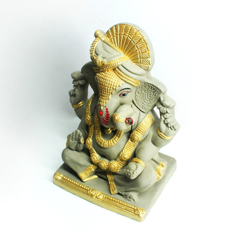 Maharaja Ganesh | Eco - friendly Ganesha | Verified Sustainable Religious Items on Brown Living™