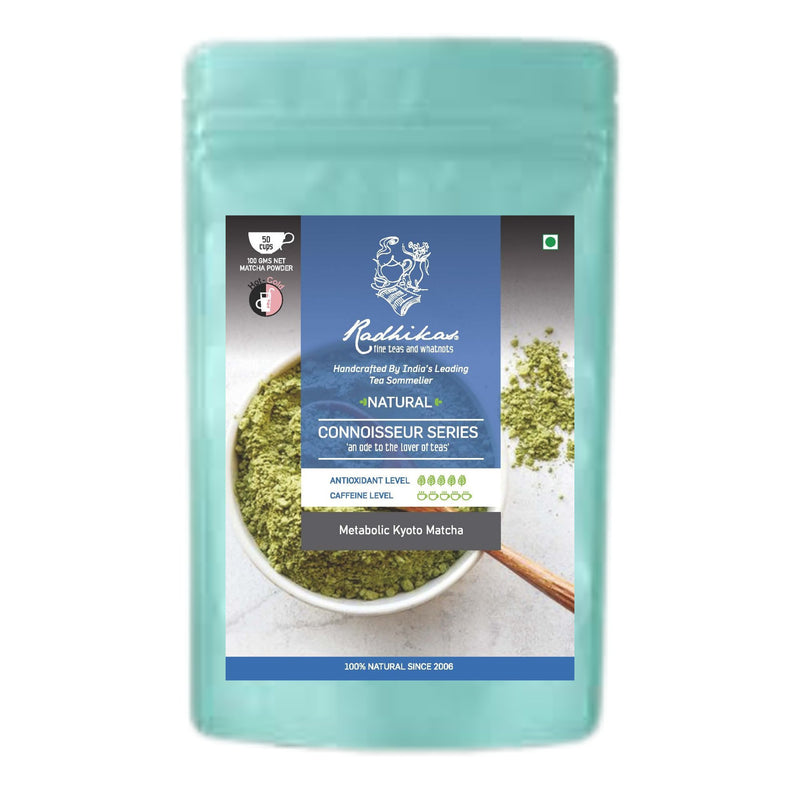 Metabolic Kyoto Matcha Tea- 55 g | Verified Sustainable Tea on Brown Living™