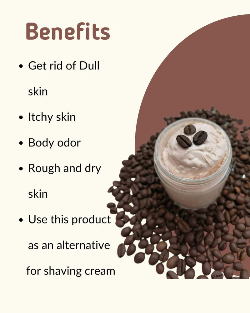 Mocha Latte Coffee Whipped Cream Soap and Body Wash | Verified Sustainable Body Soap on Brown Living™