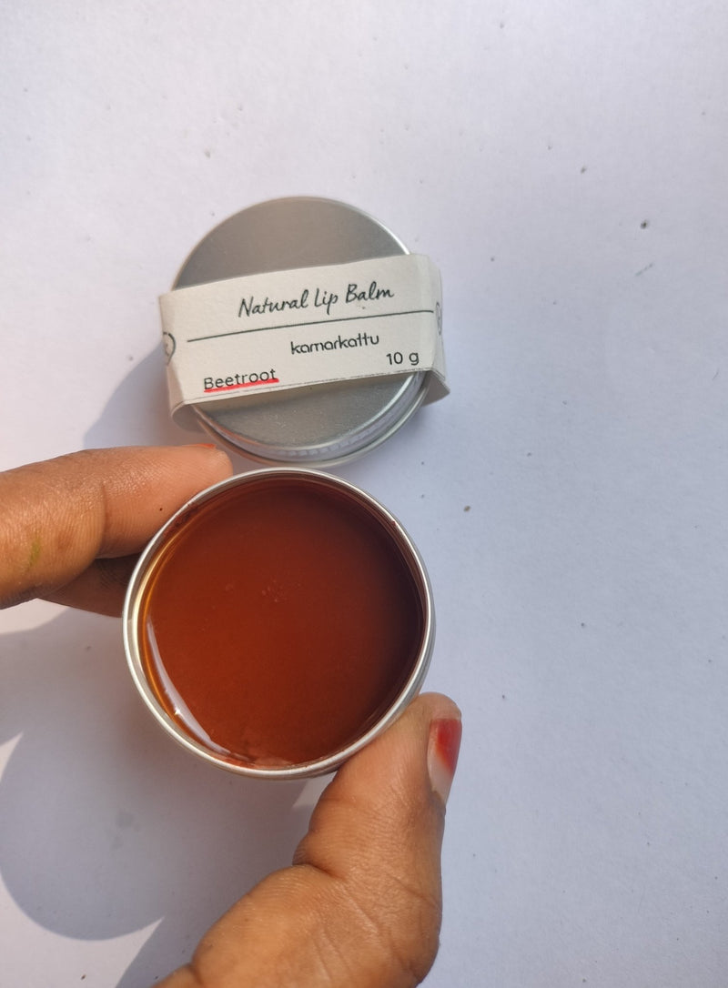 Natural Lip Balm - Beetroot {10 g} | Verified Sustainable Lip Balms on Brown Living™