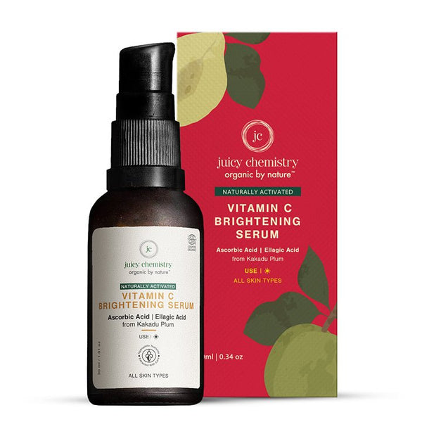 Natural Vitamin C Brightening Serum - 10 ml | For Radiant Skin | Verified Sustainable Face Serum on Brown Living™