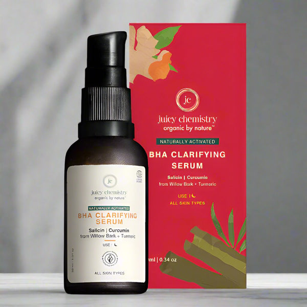 Naturally Activated BHA Clarifying Serum - 10ml | Verified Sustainable Face Serum on Brown Living™