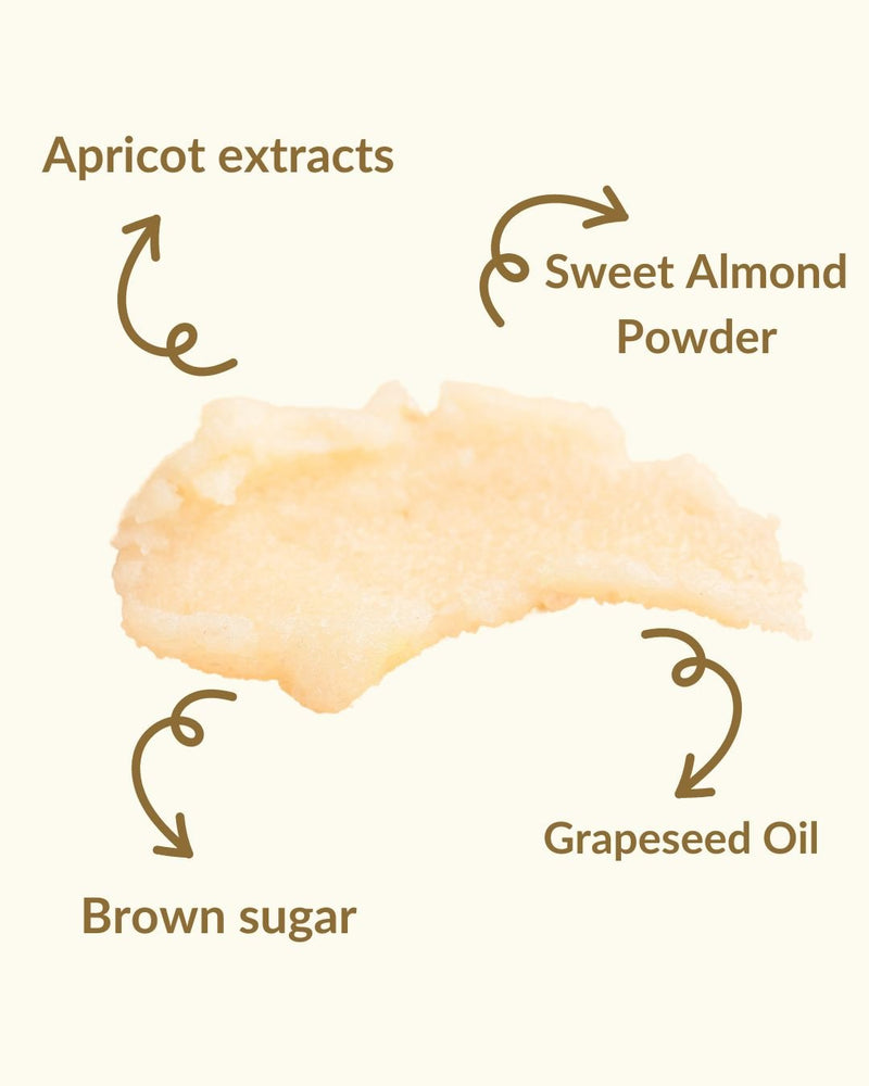 Nutty Polish Apricot Face and Exfoliating Body Scrub | Verified Sustainable Face Scrub on Brown Living™