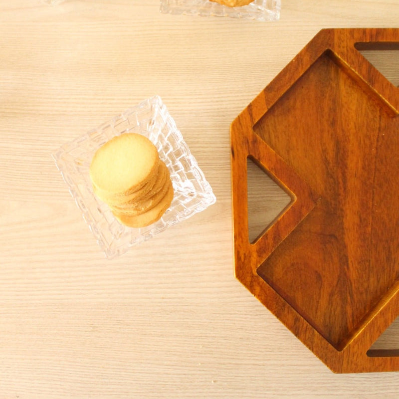 Octagonal Wooden Platter 2.0 | Verified Sustainable Trays & Platters on Brown Living™