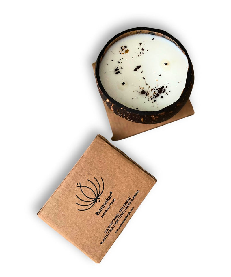 Prakasha | Coffee Mocha Soy Wax Candles | Verified Sustainable Candles & Fragrances on Brown Living™