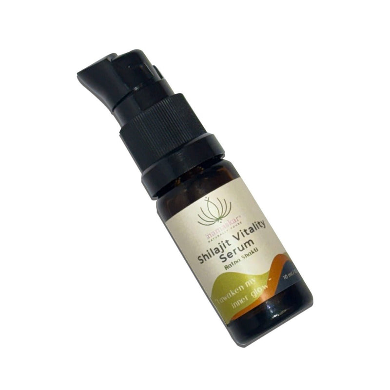 Ratna Shakti | Shilajit Vitality Serum - 10ml | Verified Sustainable Face Serum on Brown Living™