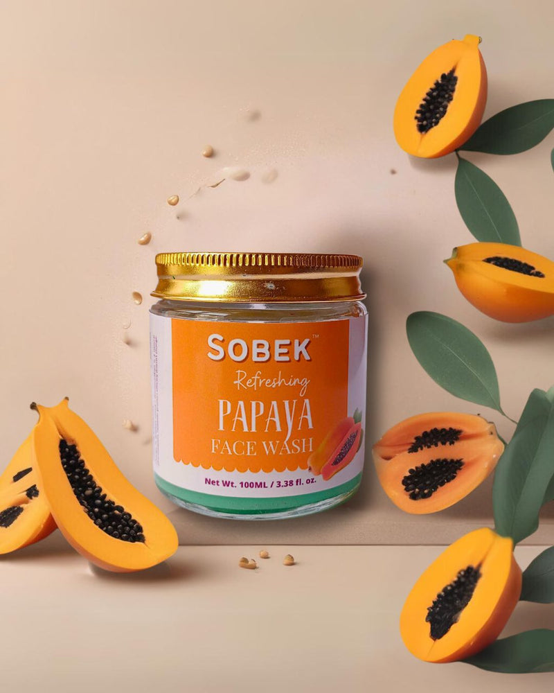 Ripe Papaya Refreshing Facewash | Toxins Free | Verified Sustainable Face Wash on Brown Living™