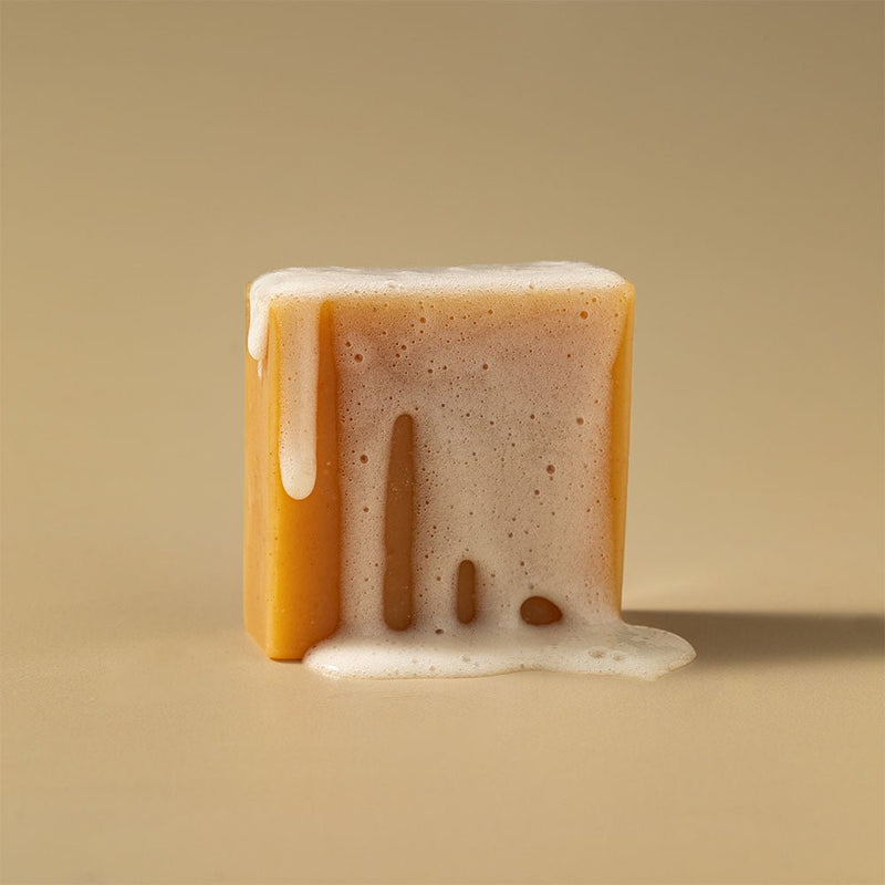 Satin Cascade | Handmade Orange & Lemon Conditioner Bar (120gm) | Verified Sustainable Hair Conditioner on Brown Living™